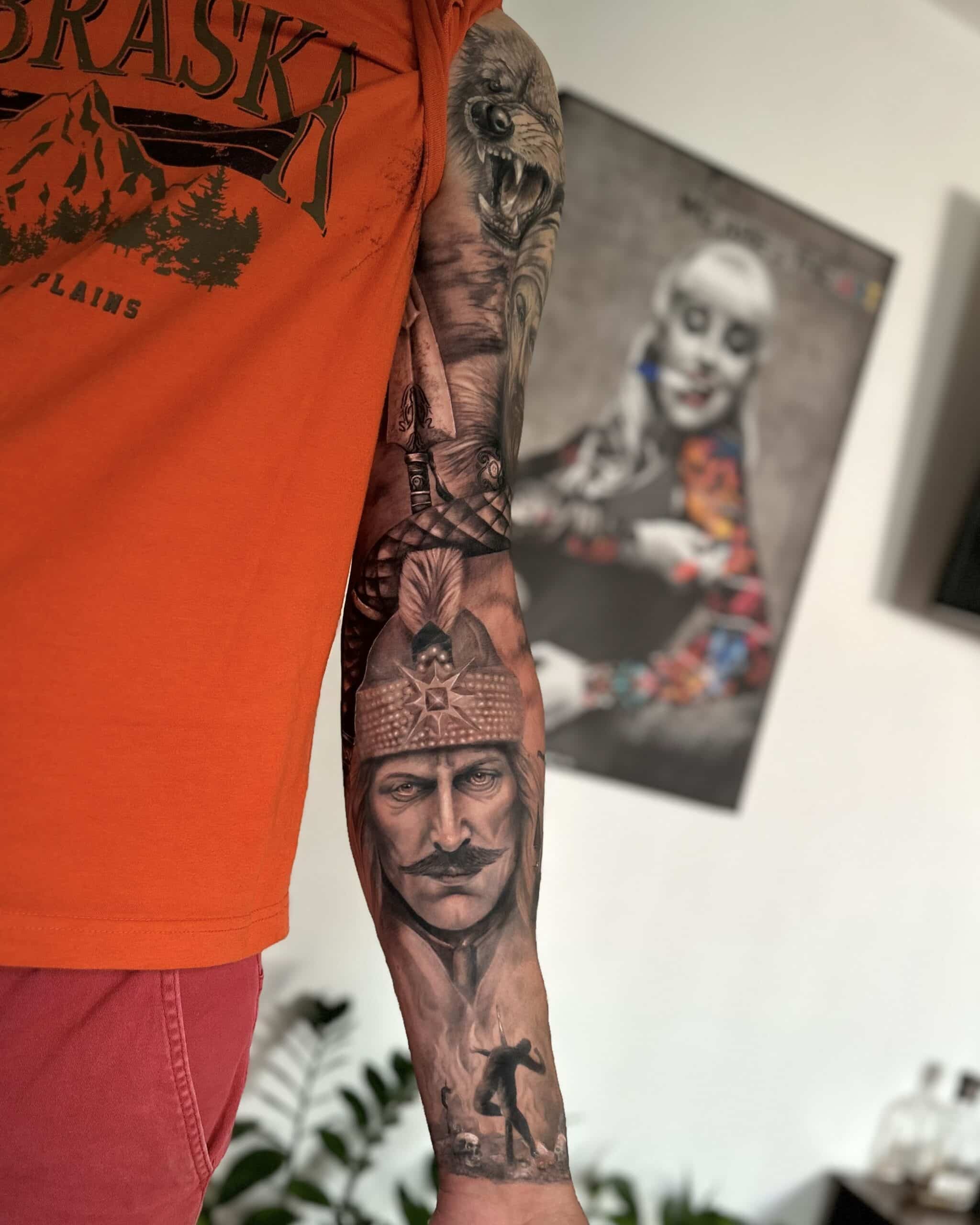 zakázkový rukáv